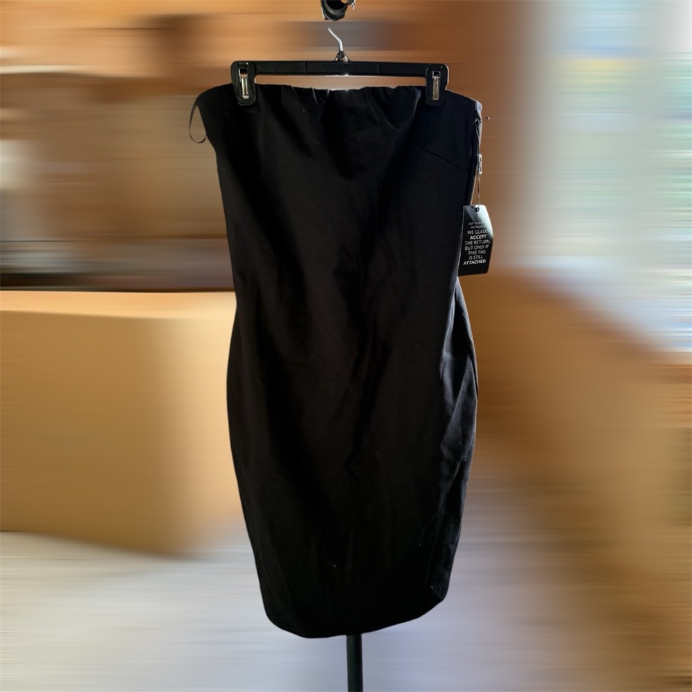 White House Black Market Strapless Dress NWT Size 14